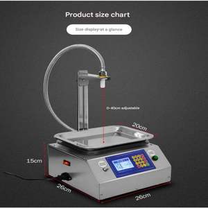Machine de remplissage automatique quantitative pour liquides, détergents, huiles comestibles et produits en conserve - Product Image 5
