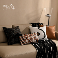 Housse de coussin AIBUZHIJIA Automne 2022, design abstrait luxueux, pour la décoration de la maison, canapé, chambre à coucher