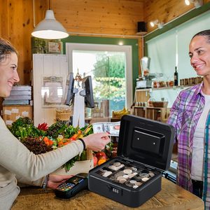 <span class=keywords><strong>2025</strong></span> Mô Hình Mới Mini Tiền Lưu Trữ Hộp Thép Bền Mật Khẩu Bảo Vệ Tiền Mặt Đồng Xu Hộp Khóa - Product Image 5