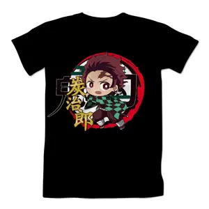 27 Designs Anime Accessories Cosplay Cloth Luffy Sanji Demon Slayer Genshin Impact Jojo Attack on Tian Clothing Custom T Shirts