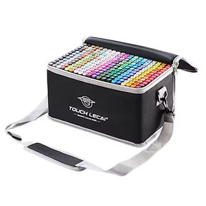 कला मार्कर सेट 24/48/60/80/120/168 रंग शराब आधारित दोहरी-टिप अनुकूलन योग्य पैकेजिंग पेंटिंग आपूर्ति - Product Image 6