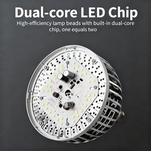 Bóng đèn <span class=keywords><strong>LED</strong></span> công suất cao cấp công nghiệp: Bóng đèn cầu ốc vít E27 cho nhà kho & chiếu sáng nhà máy - Product Image 3