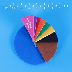 Palette in plastica, spugna EVA, mattoncini magnetici frazionari per l'insegnamento della <span class=keywords><strong>matematica</strong></span> - Product Image 2