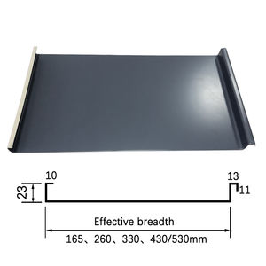 Tôles de toiture en acier galvanisé ondulé de qualité supérieure, colorées, longues, 6 m, prix des tôles en acier Ibr, calibre 28 - Product Image 2