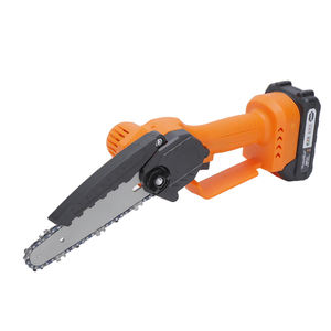 पेशेवर 21 वी 6-इंच पोर्टेबल रिचार्जेबल मिनी लकड़ी काटने लिथियम कॉर्लेस इलेक्ट्रिक चेन - Product Image 1