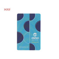 Carte intelligente NFC personnalisée 13,56 MHz, puce originale MIFARE Ultralight C, carte PVC RFID, carte-clé d'hôtel