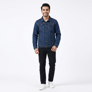 Chaqueta de Mezclilla para Hombre, Modelo 2026, Hecha a Medida, Producto de Invierno, Chaqueta de Mezclilla para Hombre a Precio Económico, Chaqueta de Mezclilla Abrigada para Invierno - Product Image 1