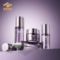 Ensemble de flacons en verre pour cosmétiques et soins de la peau FUYAO, design unique et luxueux, 40 ml, 100 ml, 120 ml, pot de crème pour le visage 50 g