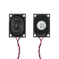Composant de haut-parleur acoustique ovale compact magnétique étanche ROHS FCE 2840CP08P7-2(GP) 8 ohms 2W, fréquence 300-20KHz, en plastique