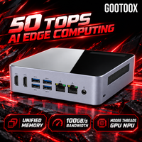 Boîtier de calcul IA Edge basse consommation 50 TOPS INT8 Mémoire unifiée 16 Go 32 Go 64 Go LPDDR5 Mini PC Ubuntu pour inférence multimodale visuelle