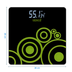 Cao-chính xác xách tay kỹ thuật số có trọng lượng quy mô cung cấp bán buôn 100 gam Độ chính xác màu Glass LCD hiển thị skid-proof kg con người - Product Image 5