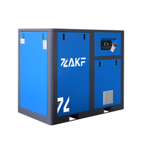 Compresseur d'air industriel à vis à vitesse fixe monophasé ZAKF 30KW 40HP 220V 380V 8Bar 5.0m3/Min à faible coût d'exploitation