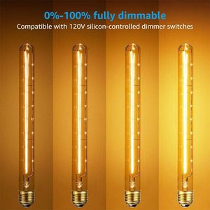 Edison Retro Dimmable Lampe avec Verre Ambre Clair Blanc Chaud Ampoule E26 <span class=keywords><strong>Base</strong></span> pour Restaurant AC220 240V Laiton T185 T225 <span class=keywords><strong>T300</strong></span> - Product Image 4
