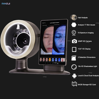 Analyseur de peau et de cheveux, analyse des pigments, machine d'analyse de la peau M17, analyseur de peau intelligent 3D