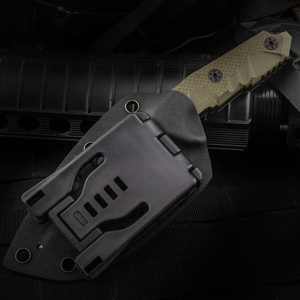 Coltello CM OUTDOORS Mini Mercenaries a Lama Fissa da Caccia Sopravvivenza e Tattica Militare Idea Regalo Coltelli di Alta Qualità - Product Image 6