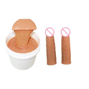 <span class=keywords><strong>100%</strong></span> מזון כיתה רך rtv2 גומי סיליקון דילדו פין ביצוע - Product Image 1