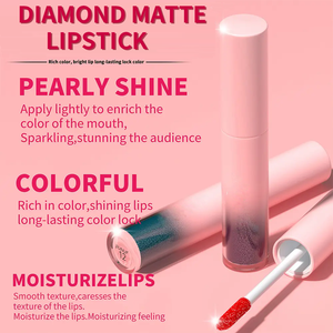 Ultra Chic lucidalabbra diamante scintillante labbra glassa con idratante a lunga durata Formula Punk smacchiata a prova di rossetto - Product Image 4