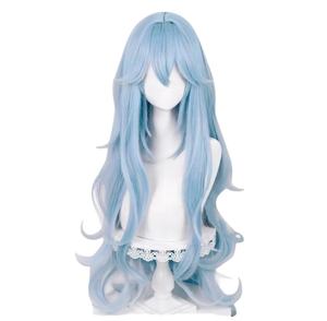 วิกผมนีออน Genesis <span class=keywords><strong>Evangelion</strong></span> EVA Movie Rei Ayanami cos วิกผมเปล่าจุดสีฟ้าทนความร้อนสูงสำหรับแฟนอะนิเมะ - Product Image 2