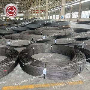 Высокоуглеродистая стальная пружинная проволока Fushunde SAE 1006 SAE 1008 5,5 мм 6,5 мм 8 мм 10 мм Q235, проволочное сырье для изготовления ногтей - Product Image 6