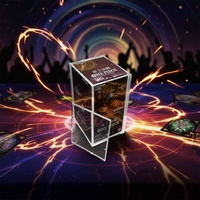 Boîte de présentation TCG en acrylique japonaise One Piece OP04-12, personnalisée, portable, en verre monobloc, pour vente en gros, pour la collection One Piece Quatre Empereurs