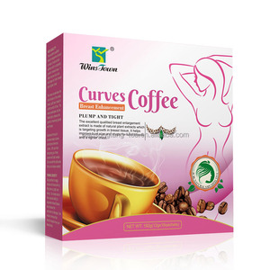 Winstown polvere petto che migliora il caffè delle donne delle ragazze regalo di buona forma per il corpo bellezza del tè al limone slim beauty custom del seno caffè - Product Image 6