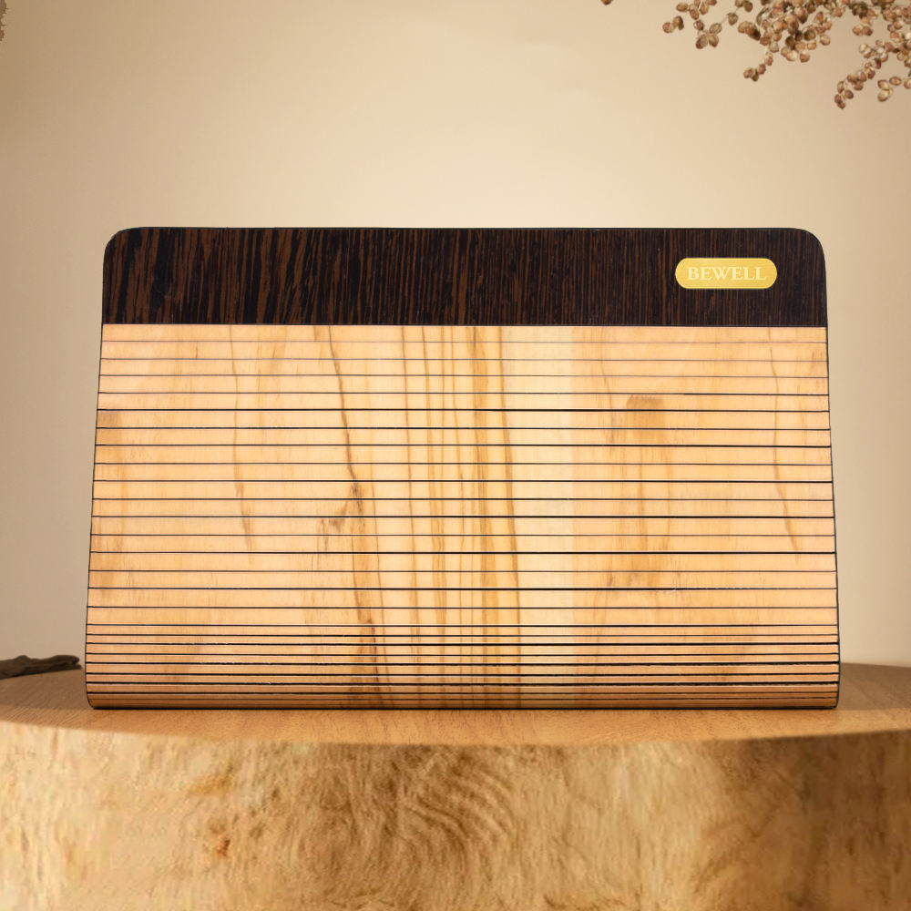 ไม้แอชสีขาวผสม Wenge