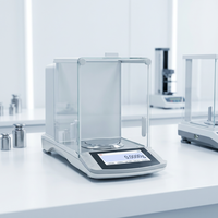 Balance analytique électronique de laboratoire semi-micro de précision à double plage, avec une précision de 0,01 mg et une capacité de 220 g, balance numérique