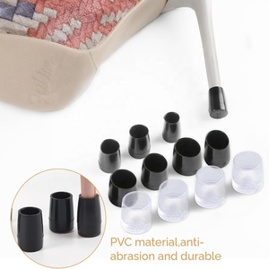 Protections de talon en TPU durables, antidérapantes, réduisant le bruit, embouts de talon, stoppeurs de talon, protections pour talons hauts - Product Image 2