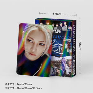 30 cartes photo holographiques <span class=keywords><strong>STRAYKIDS</strong></span> KPOP, édition limitée, papier couché, carte cadeau pour les fans - Product Image 6