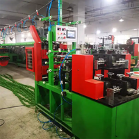 Machine automatique à 4 lignes pour la fabrication de feuilles et d'aiguilles de pin pour arbres de Noël