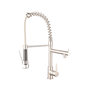 Large Sanding Precision Cnc Fed Brass Fiber Faucet Brass Kitchen Faucet Water Mixer Pull Out Kitchen Mixer Kitchen Sink Faucet - Product Image 2