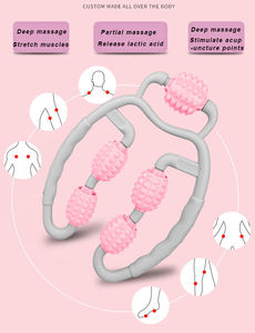 Bodybuilding-Ausrüstung Yoga Pilates U-Form Punkte Massage Roller Bein Hals Arm Muskel Relax Roller Massage gerät - Product Image 6