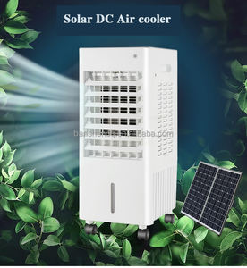 2024 Nieuwe Solar Dc Opladen Koelventilator Outdoor Koelventilator Zonne-Energie Luchtkoeler Mistventilator Kleine Water Airconditioner - Product Image 4