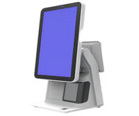 Système de point de vente tout-en-un SCPOS HDD-680K de haute qualité, écran 15,6 pouces, imprimante intégrée, scanner, SDK 2D, Windows/Android OS, 1920x1080P