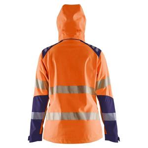 BLAKLADER - 479125135389L Veste softshell haute visibilité pour femme Orange/Bleu marine-EAN 7330509882368 HI-VIS WORKWEAR - Product Image 3