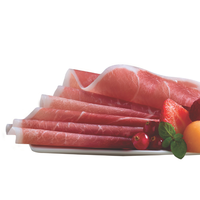 Viande de porc séchée de marque italienne de haute qualité, entièrement pelée et parée avec une longue durée de conservation, emballée sous vide pour une fraîcheur optimale
