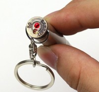 Stylo tactique miniature créatif avec laser, petite lampe torche porte-clés, cadeau unique, stylo LED de poche, porte-clés lumineux avec logo personnalisé