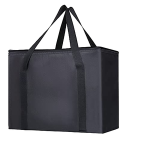 Premium Quality Insulated Thermal Polyester Handled Fashion Shopping Cooler Bag Letter Pattern Waterproof Foldable 30L Capacity - Product Image 2