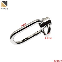 Kait Putar Logam Tugas Berat, Gantungan Kunci Putar, Gesper Ekor yang Dapat Diputar untuk Tas Kerja, Tas Ransel, Perlengkapan Carabiner Grosir