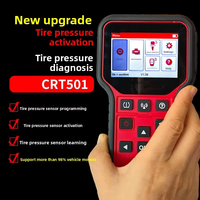 Outil de diagnostic de pression des pneus CRT501, détecteur de pression des pneus, capteur programmable, activation par code, outil universel de diagnostic de pression des pneus pour véhicules