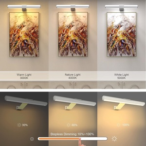 Lampe d'ambiance sans fil rechargeable à télécommande, luminosité réglable et minuterie intégrée pour tableaux, tableaux de fléchettes et galeries - Product Image 5