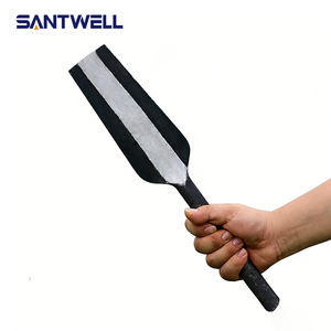 Truelle en acier déformé monobloc |   Outil de maçonnerie double/simple face pour la pose de briques et le plâtrage - Product Image 4