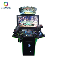 Simulateur de tir à deux joueurs, machine de jeu d'arcade à monnayeur, jeu de tir pour enfants, certifié CE, 110V/220V