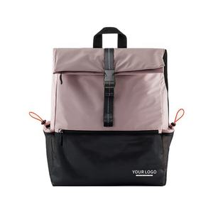 Factory Wholesale Large Capacity Polyester Backpack OEM Custom logo <b>Notebook</b> Interlayer Bag Laptop Backpack - Product Image 1