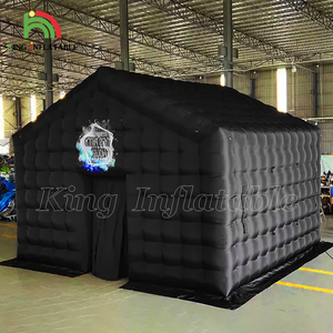 Vente chaude Tente De Fête Discothèque Gonflable Tentes Cube Gonflables Noires Personnalisées Pour Les Événements - Product Image 5