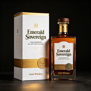 Boîte en carton à extrémités pliées, impression UV, pour stockage de whisky <span class=keywords><strong>irlandais</strong></span> premium, fabrication OEM/ODM professionnelle, vente en gros - Product Image 3