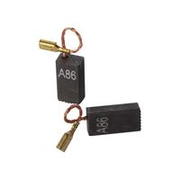 Balais de charbon A86 pour meuleuses d'angle Bosch 1607031223, balais de charbon pour BOS028 30-06-028-H GWS9-125C GWS6-100