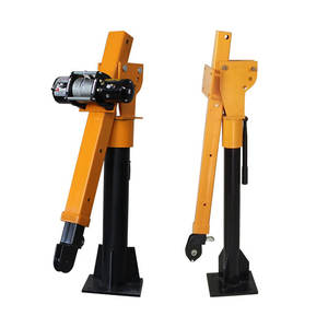 500kg 800kg 1000kg <span class=keywords><strong>12V</strong></span> 24V Mini grue de camion électrique/Mini grue mobile pour camionnette avec treuil électrique - Product Image 2