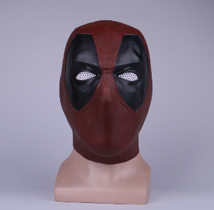 <span class=keywords><strong>Deadpool</strong></span> Cosplay masque coiffure accessoires en gros mascarade Latex Halloween <span class=keywords><strong>Spiderman</strong></span> super-héros fête d'anniversaire adultes - Product Image 4