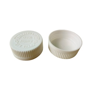 Tapa de botella de plástico de doble capa con 30 32 38 dientes Características de seguridad para niños Tapón de rosca medio de metal de hierro para salud y cosméticos - Product Image 5